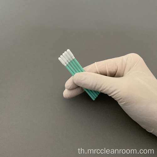 MPS-743 การตรวจสอบความถูกต้องของหัว Mini Cleanroom Polyester Tip Swab